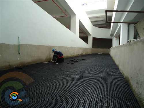Kỹ thuật làm vườn trên mái – Ứng dụng E Drain 01 | hoala.vn