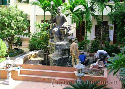 Công trình tượng đài Hải Thượng Lãn Ông | hoala.vn
