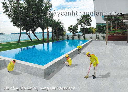VersiJack - trụ nâng sàn chịu tải trọng cao | hoala.vn