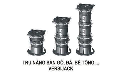 VersiJack - trụ nâng sàn chịu tải trọng cao | hoala.vn