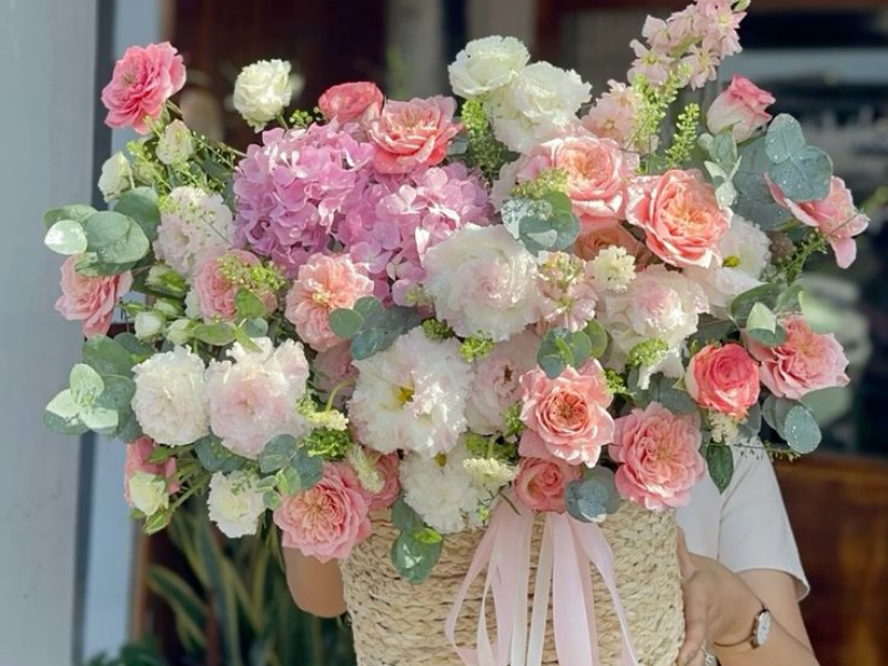 50+ lẵng hoa chúc mừng khai trương hồng phát đẹp
