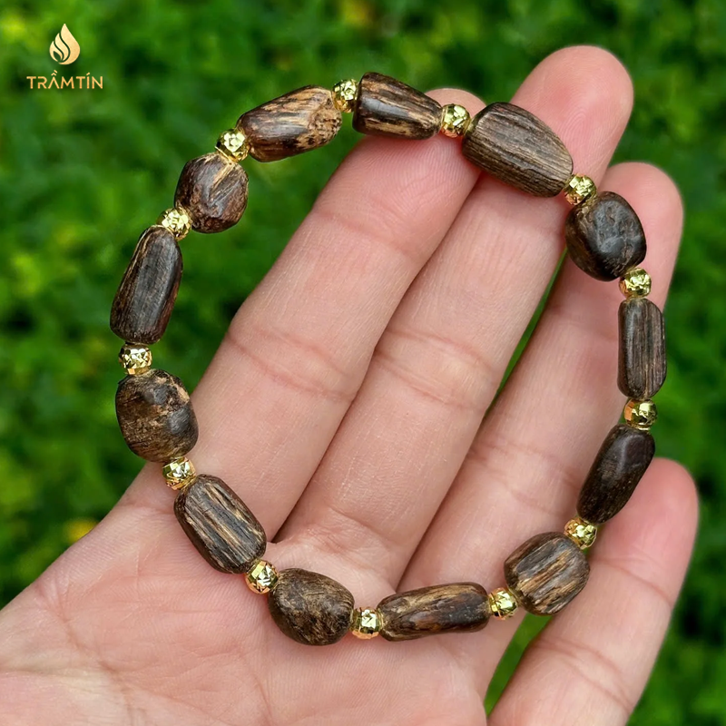 Trầm Tín tư vấn vòng tay Trầm hương chìm là gì 9 Vòng trầm hương chìm