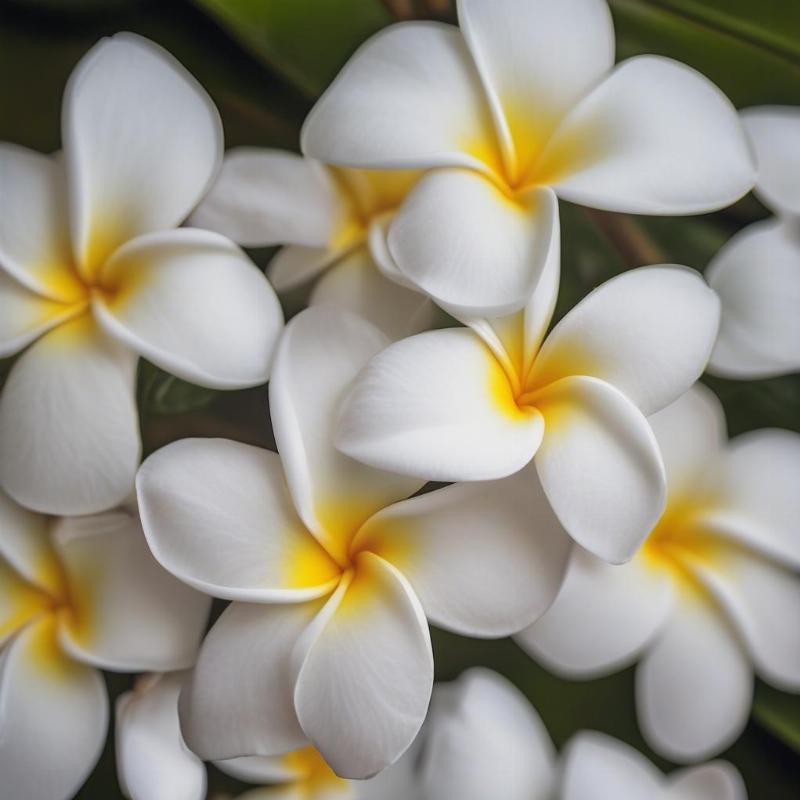 Hoa sứ trắng tinh khôi