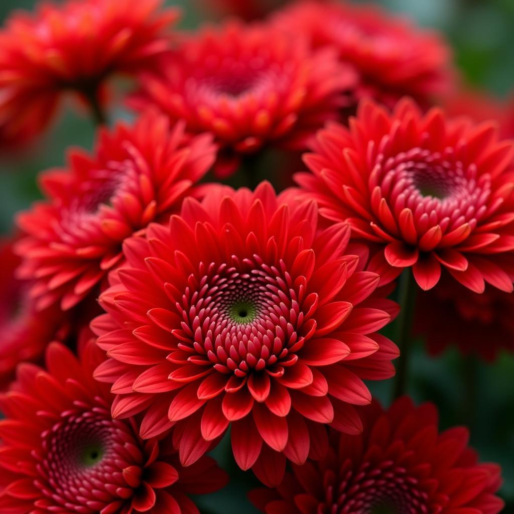 Hình ảnh hoa cúc mai đỏ rực rỡ khoe sắc, biểu tượng may mắn và tài lộc ngày Tết