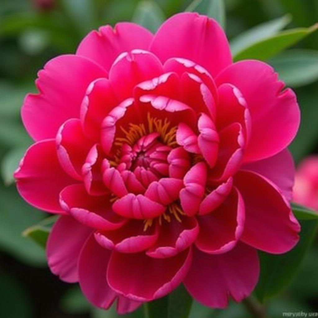 Hình ảnh hoa mẫu đơn đẹp rực rỡ nhiều cánh, biểu tượng của phú quý và tình yêu.