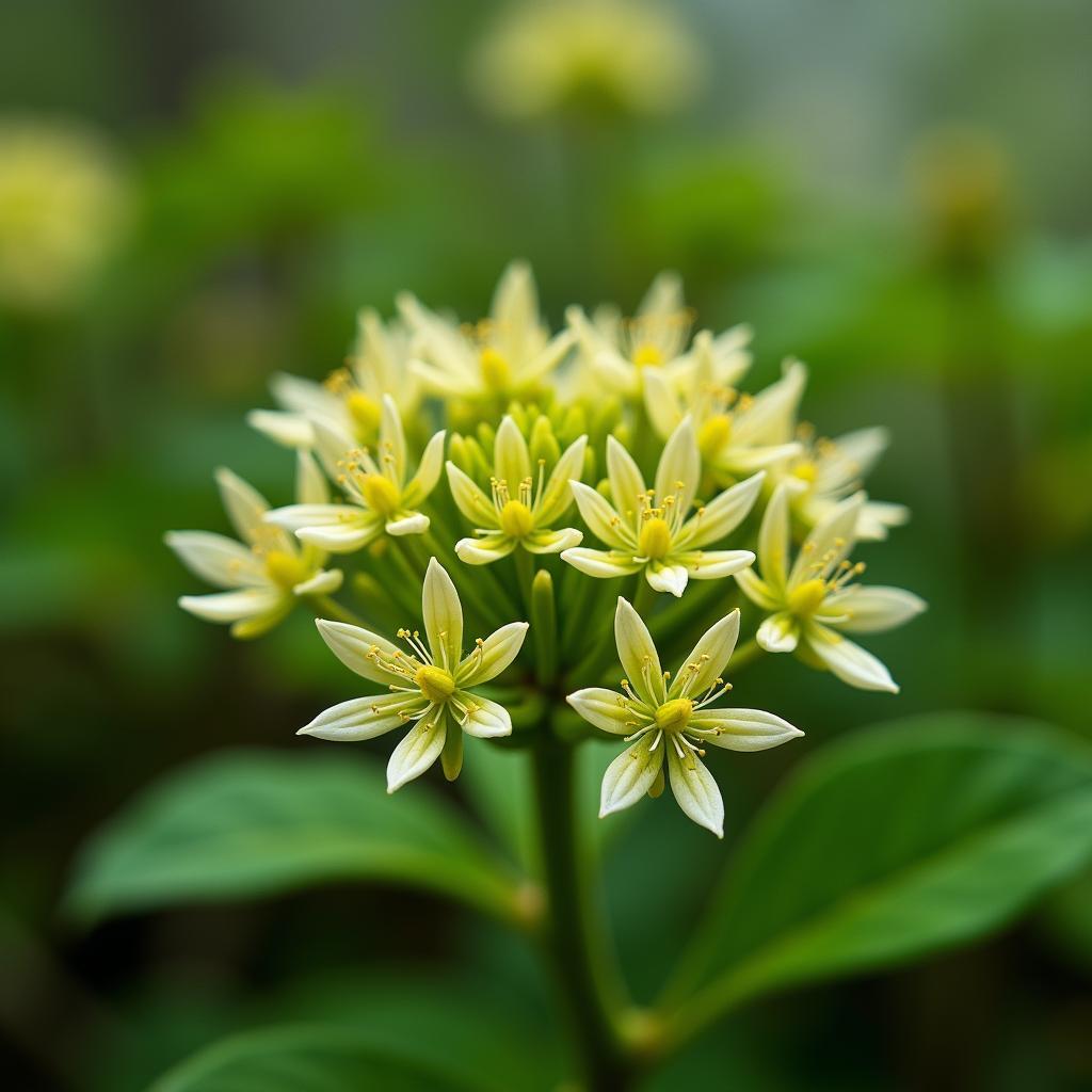 Hinh anh hoa tam that tren cay voi ve dep thanh khiet va tiem nang gia tri