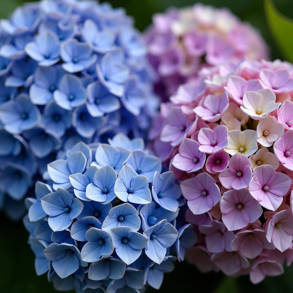 Hoa tư dẫn cẩm tú cầu với nhiều màu sắc khác nhau thể hiện ý nghĩa đa dạng và sự thấu hiểu