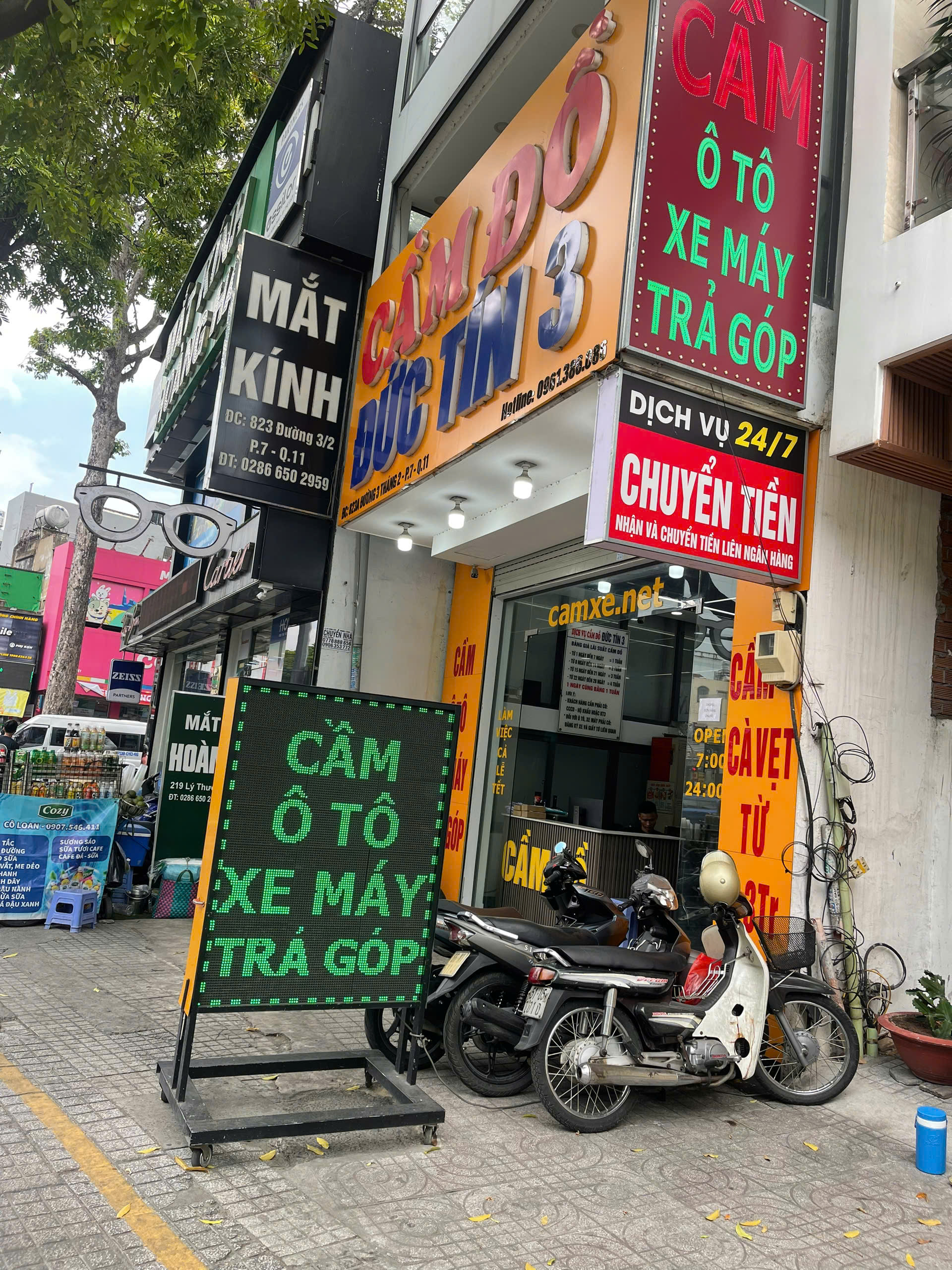 Cầm xe ô tô đang thế chấp ngân hàng