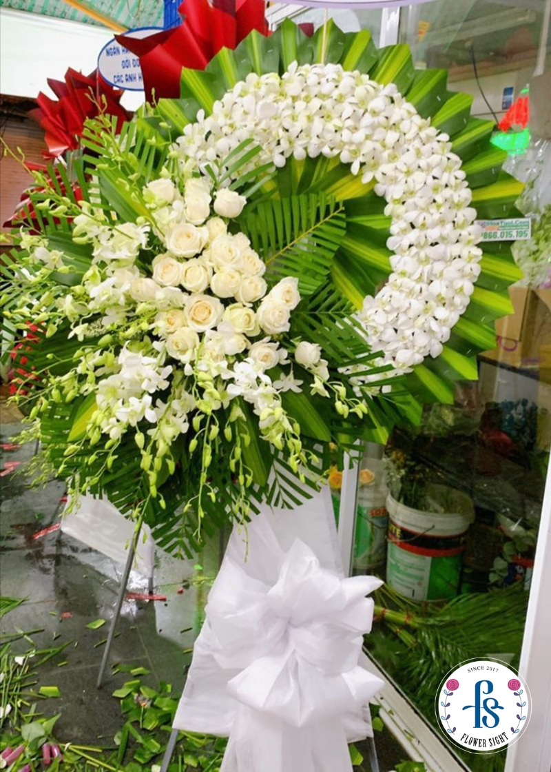 Hoa hồng trắng đám tang